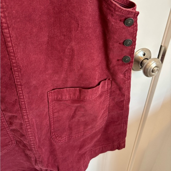American Eagle Corduroy Overall Dress Y2K Jumper - Picture 3 of 6